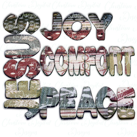 Jesus Joy Comfort Peace (Light)