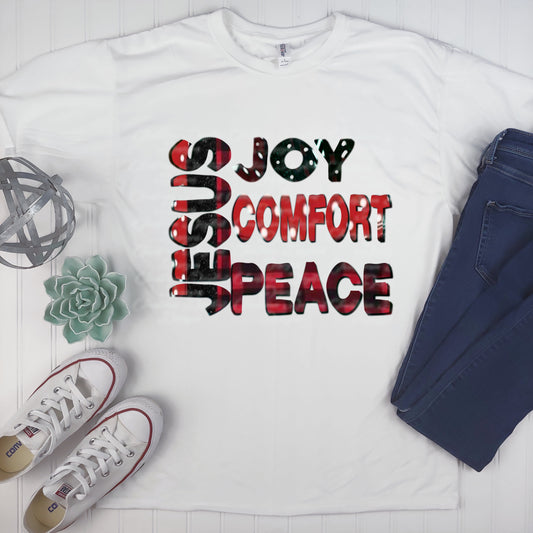 Jesus Joy Comfort Peace (Dark)