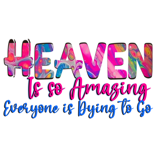 Heaven Is So Amazing Everyone Is Dying To Go