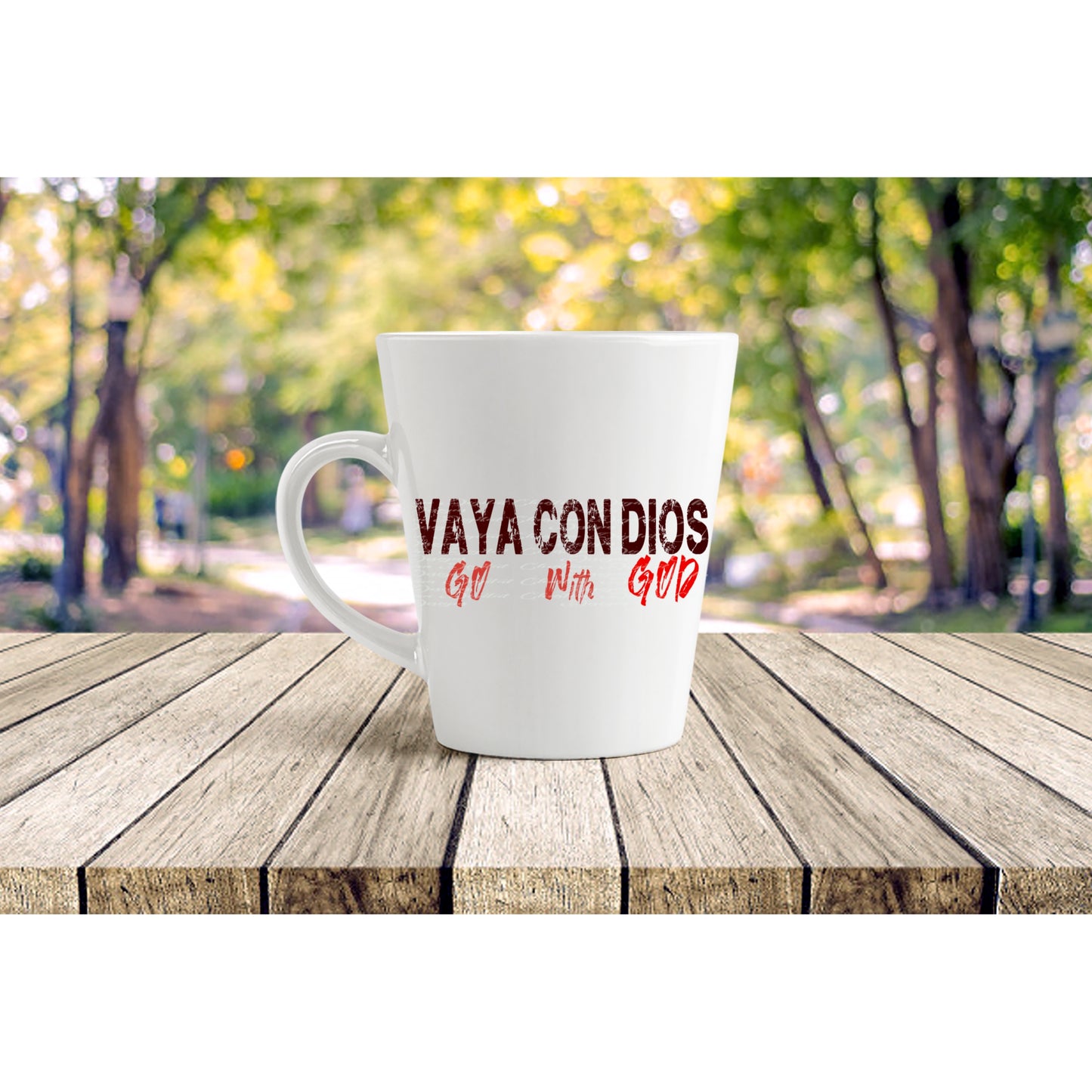 Vaya Con Dios Go With God (Red Lettering)