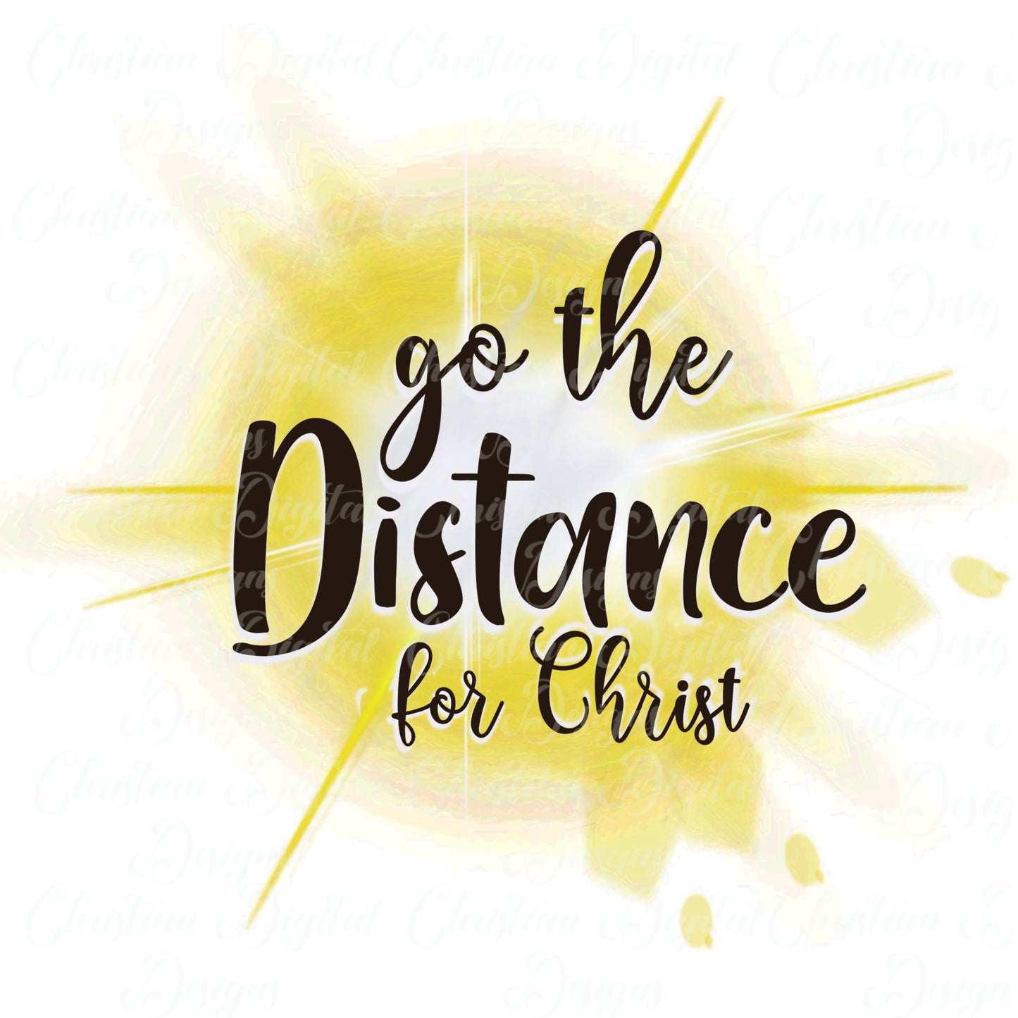 Go The Distance For Christ