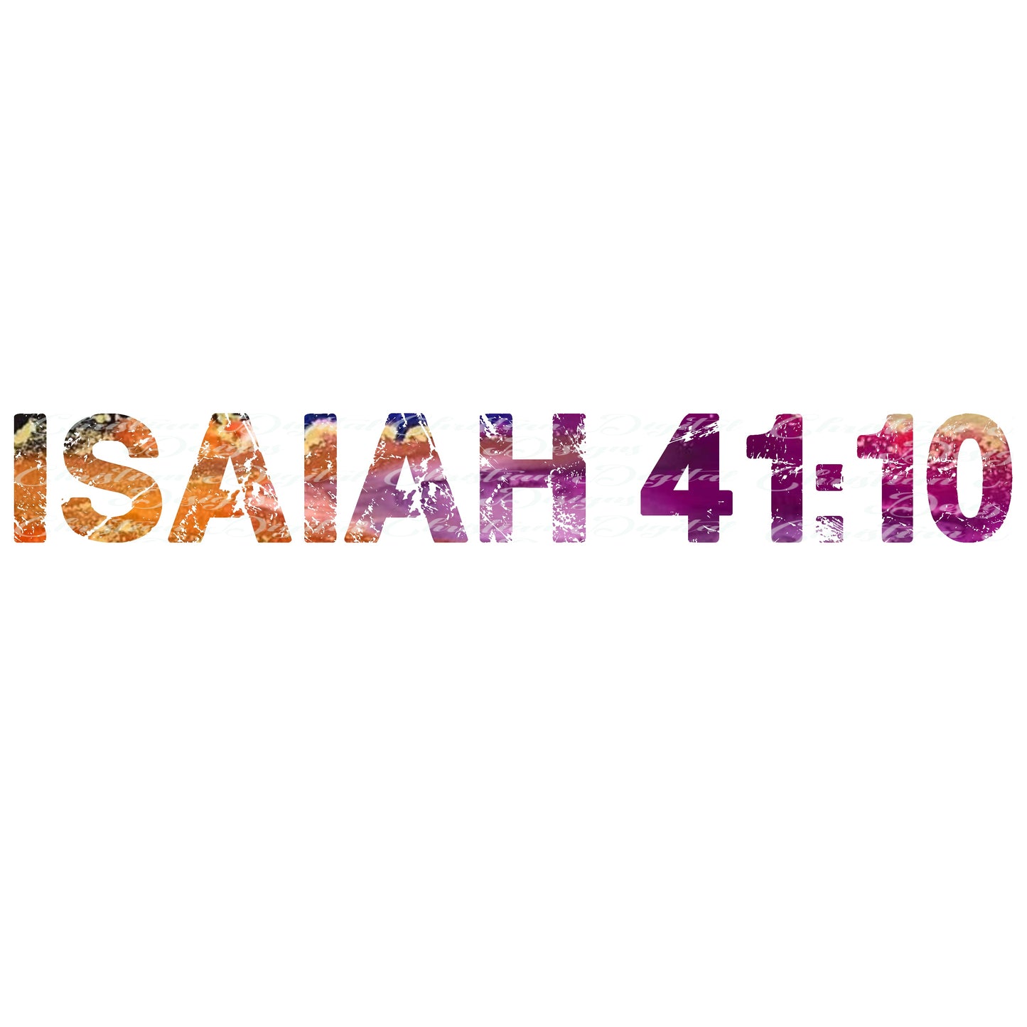 Isaiah 41:10 (Multi)