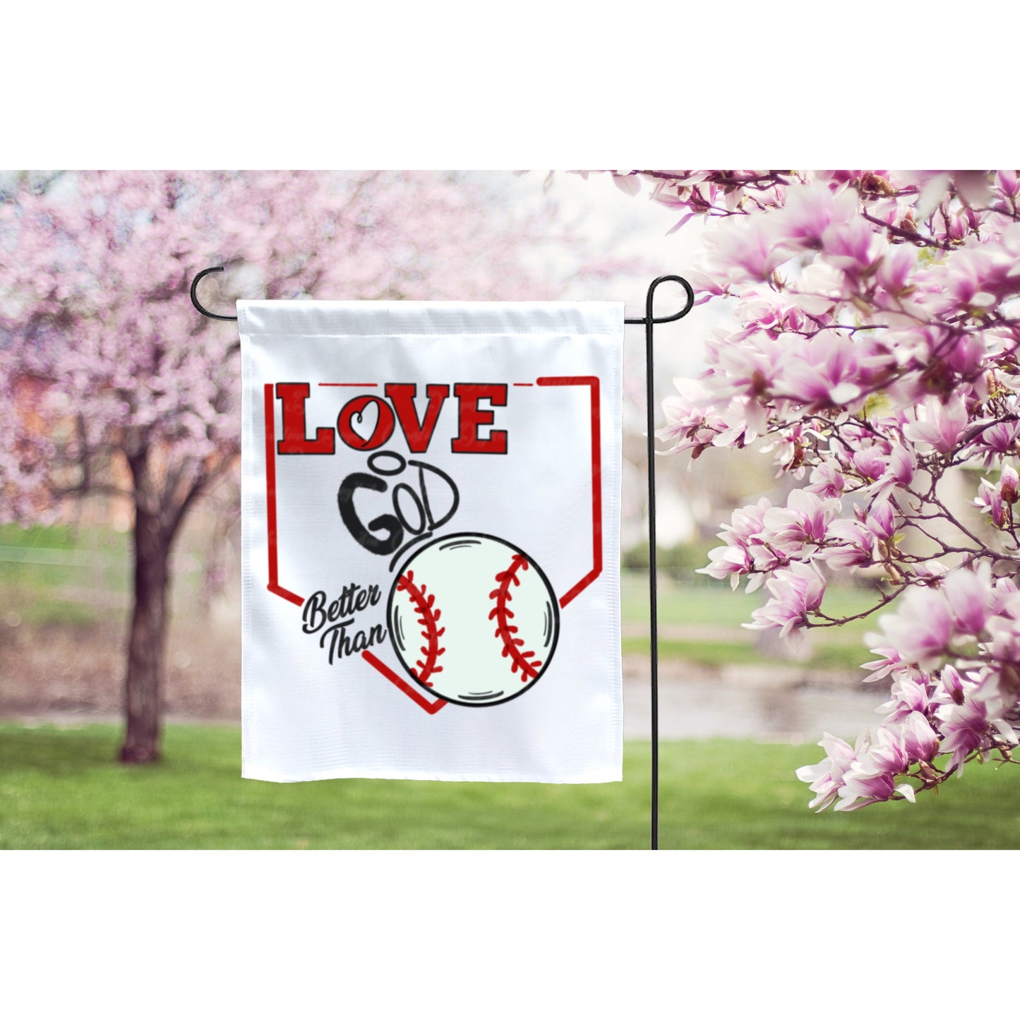 Love God Better Than Baseball (White)