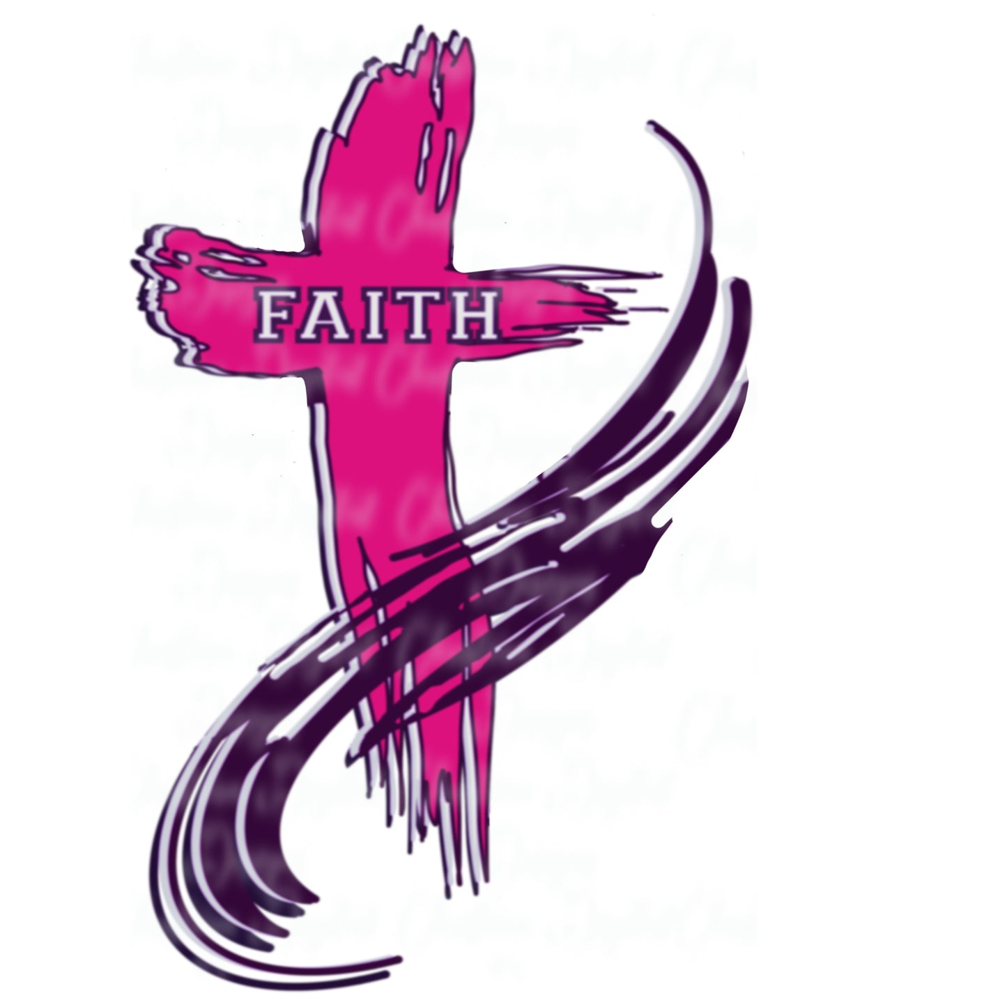 Faith (Pink Cross)