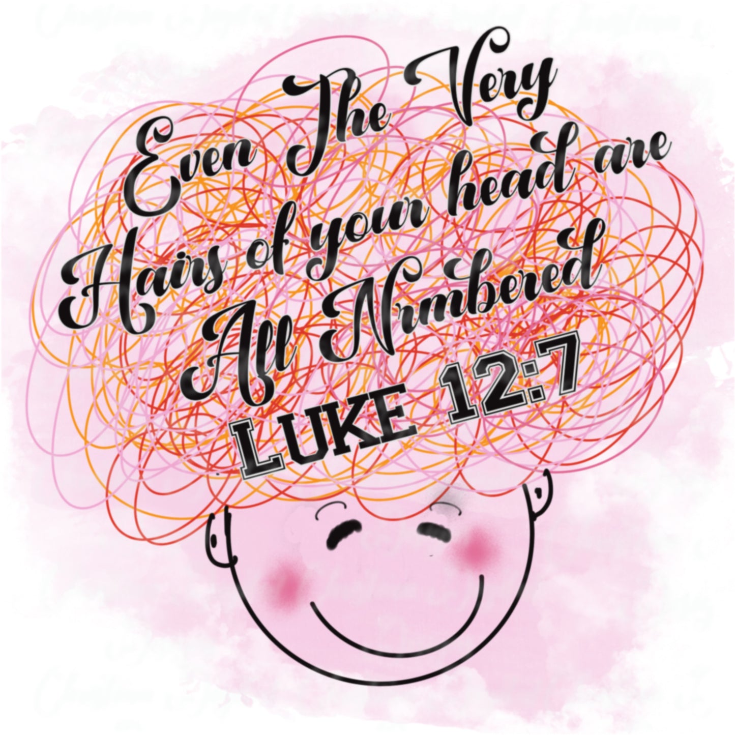 Even The Very Hairs Of Your Head Are All Numbered Luke 12:7