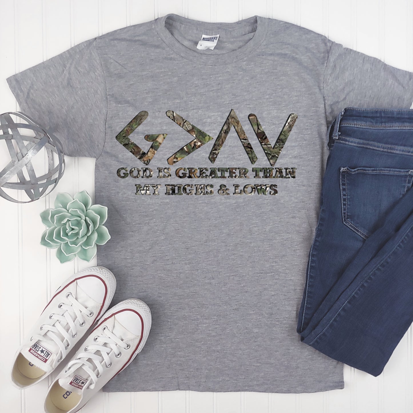 G>^v God Is Greater Than My Highs & Lows (Camouflage)