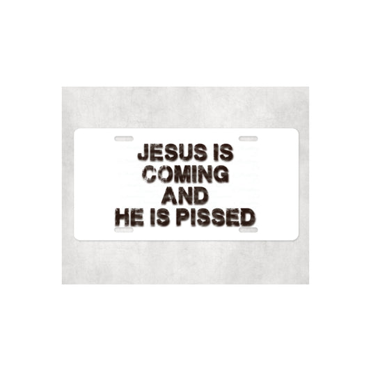 Jesus Is Coming And He Is Pissed