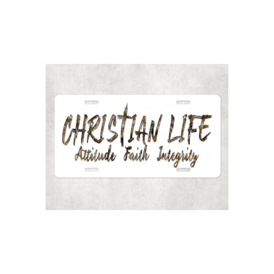 Christian Life Attitude Faith Integrity (Black Pink)