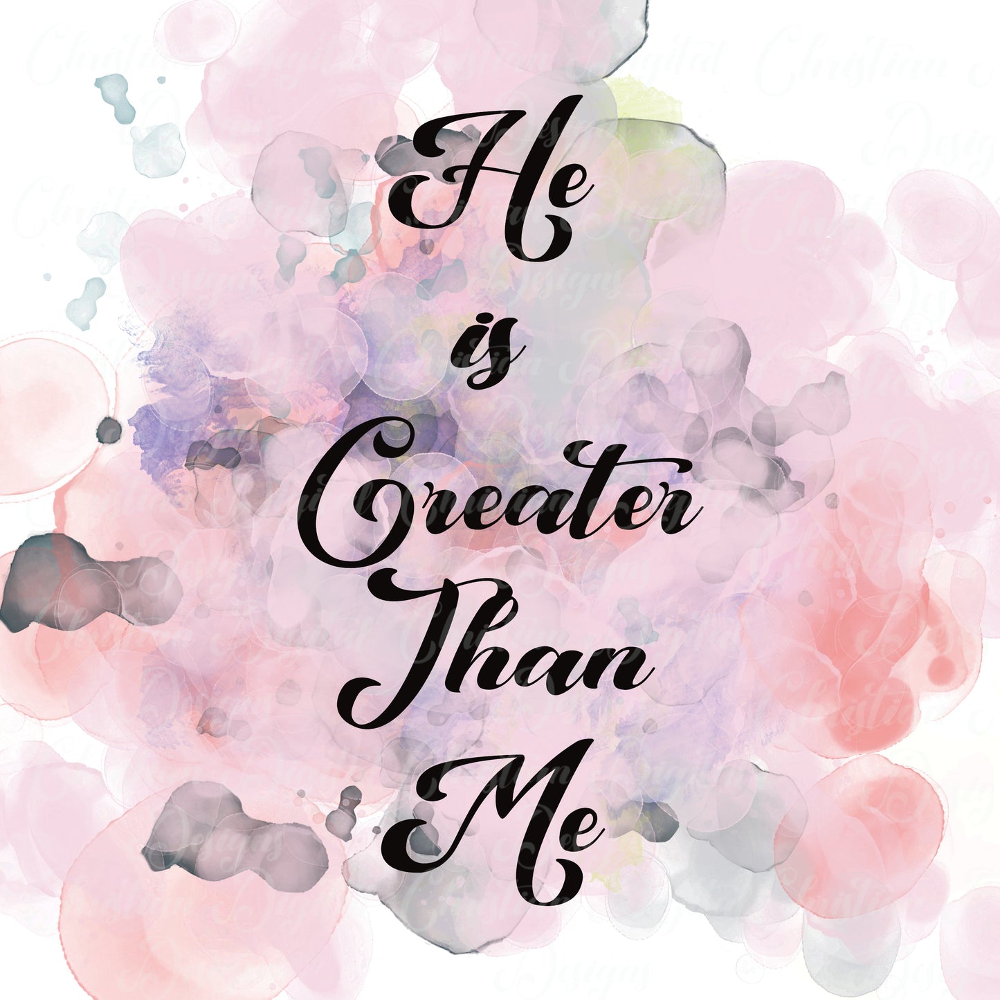 He Is Greater Than Me