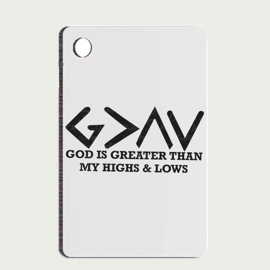 G>^v God Is Greater Than My Highs & Lows (Black)