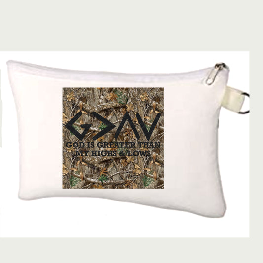 God Is Greater Than My Highs And Lows (camouflage background)