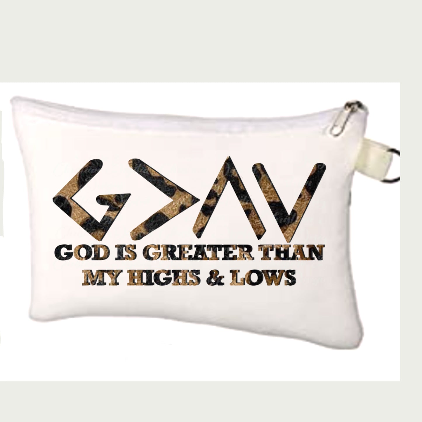 G>^v God Is Greater Than My Highs & Lows (leopard)