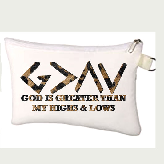 G>^v God Is Greater Than My Highs & Lows (leopard)