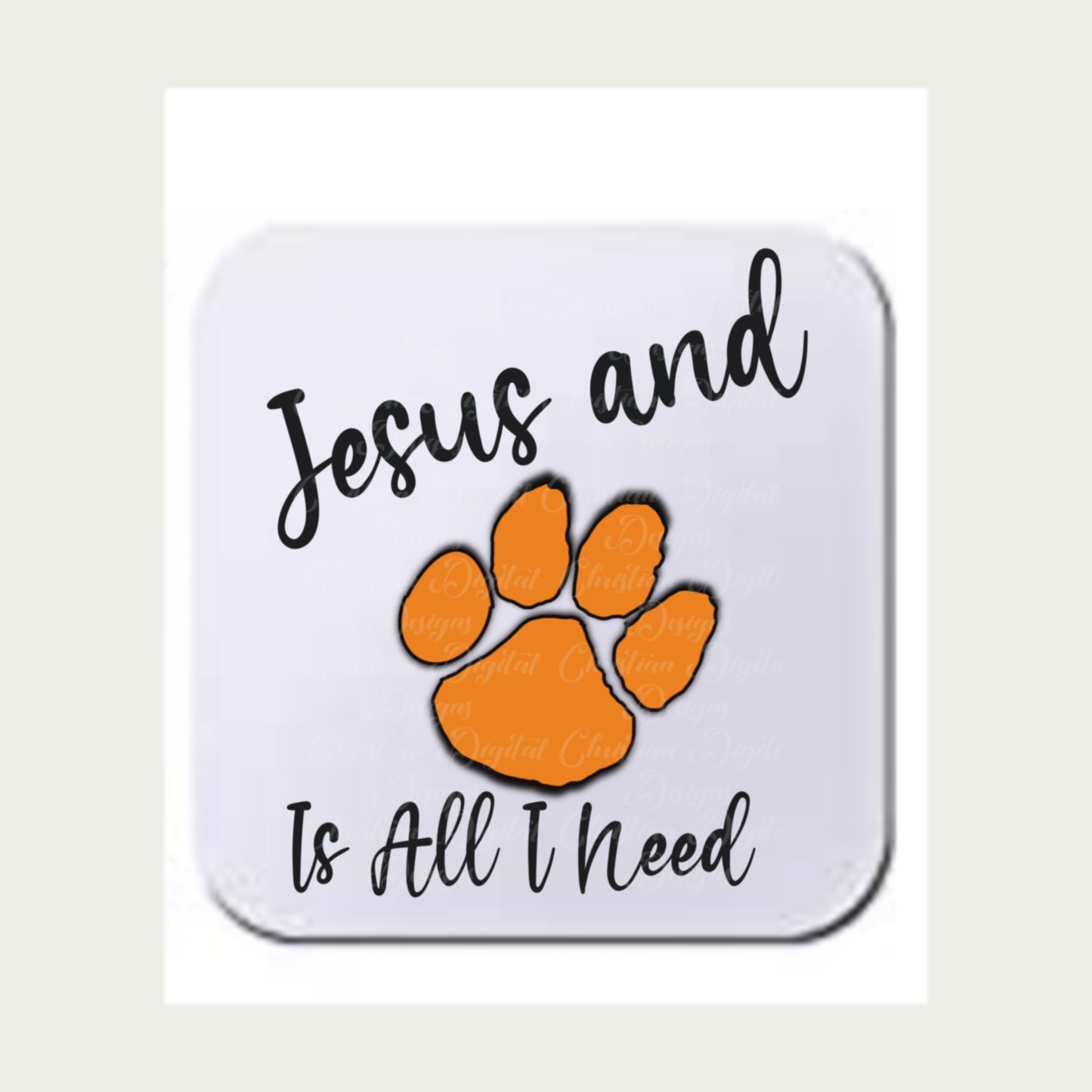 Jesus All I Need (paw)