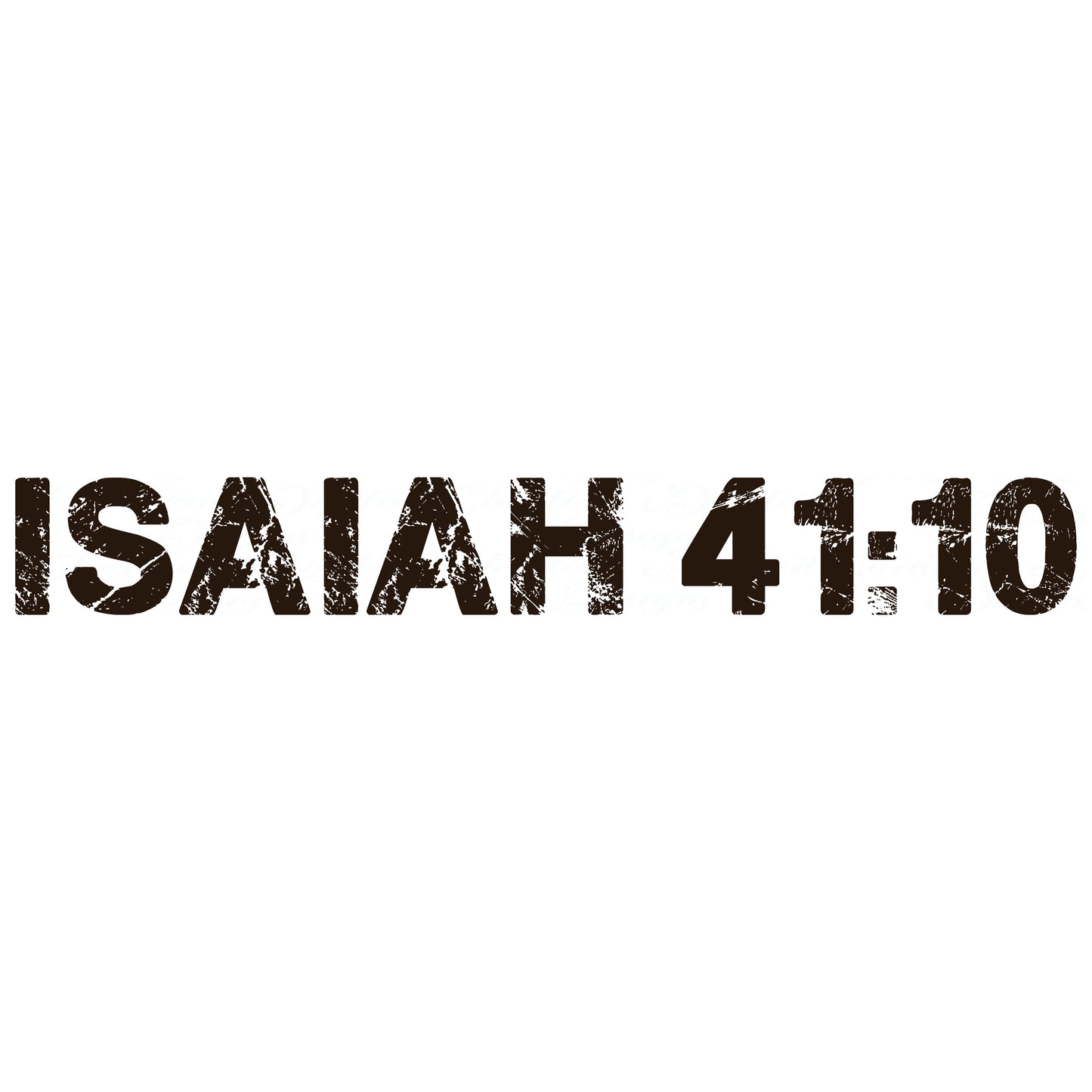 Isaiah 41:10 (black)
