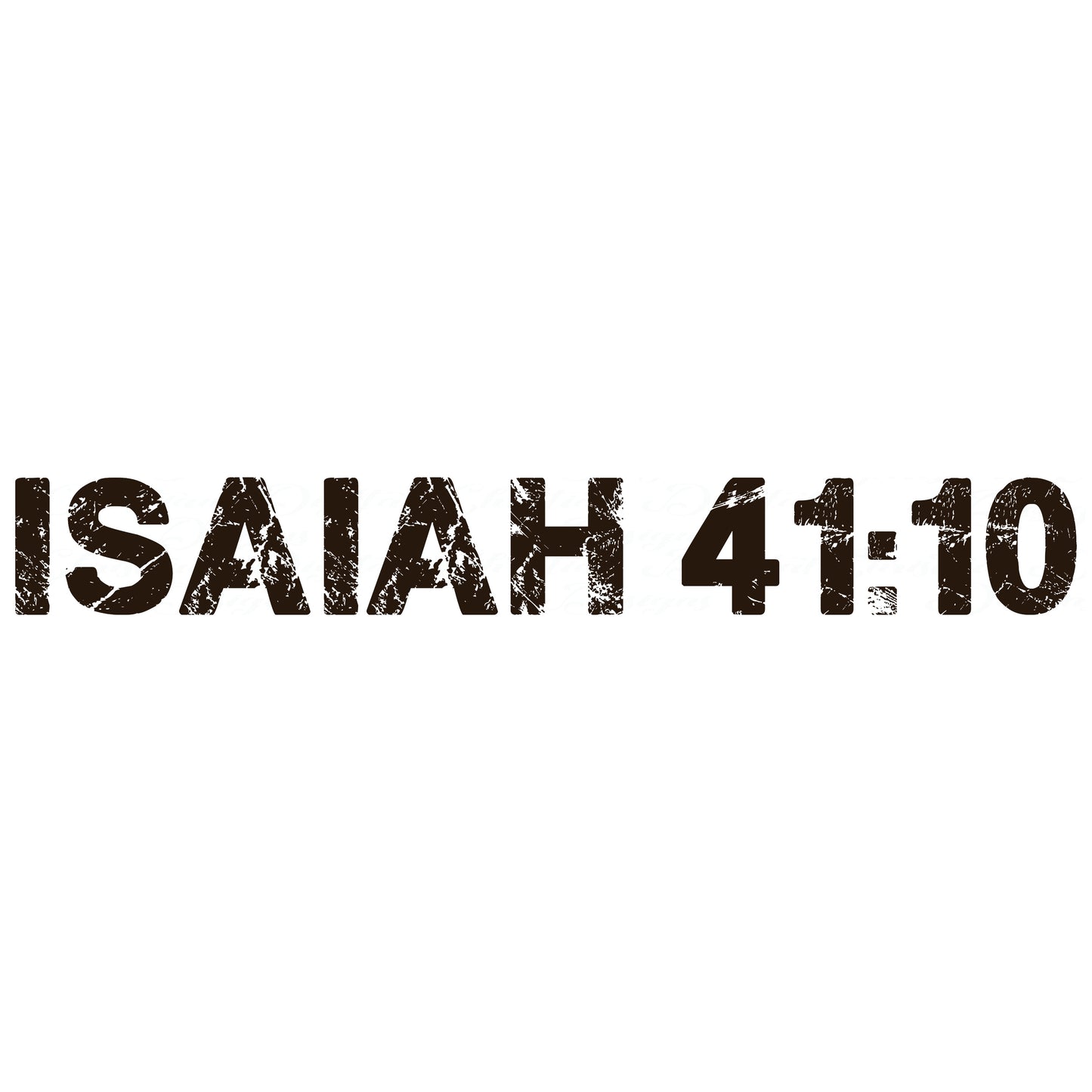 Isaiah 41:10 (black)