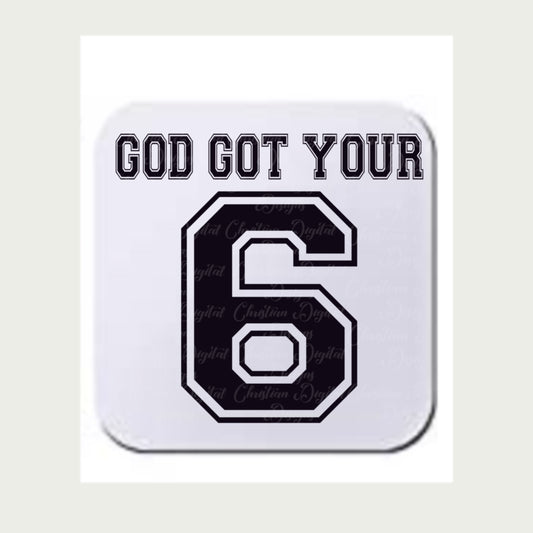 God Got Your 6 (black)